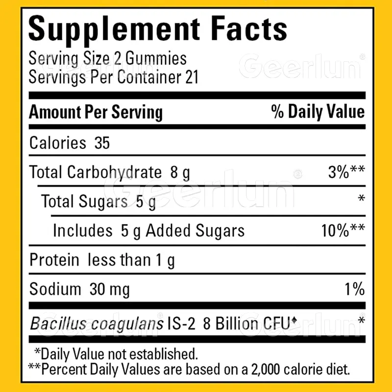 Probiotics gummies improve digestive (3)