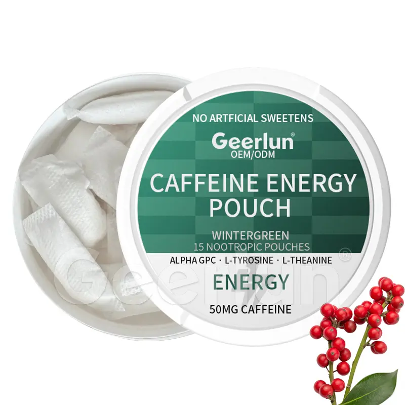 Boost Energy Caffeine Nootropic Pouches