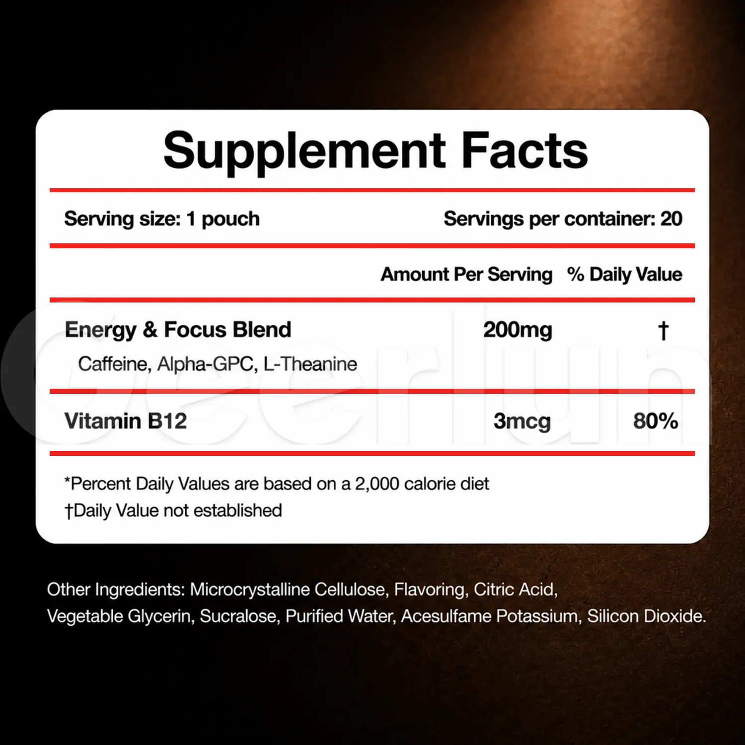 nad+ blend pouches mental support