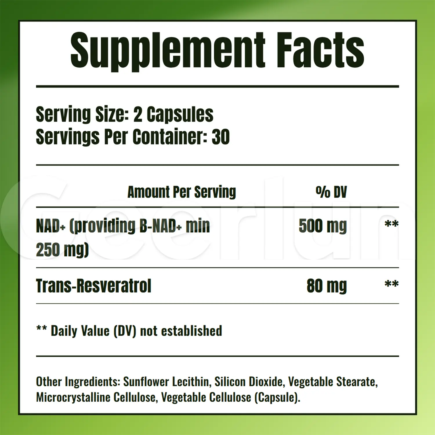 cellular energy d3 nad+ pills