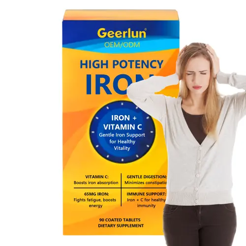 OEM Customized Vitamin C Iron Complex Tablets