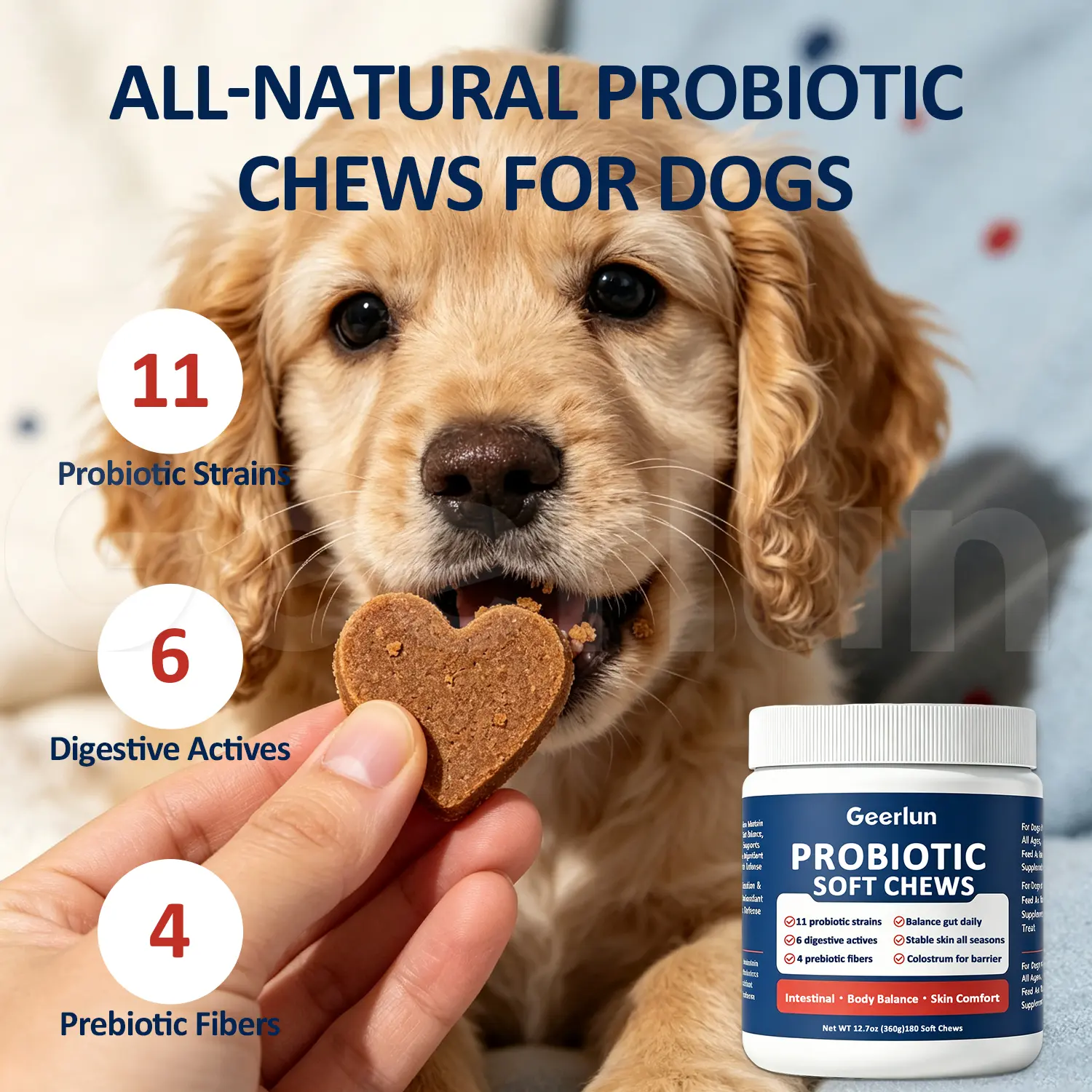 Wholesale Prebiotic Probiotic Treats for Dogs