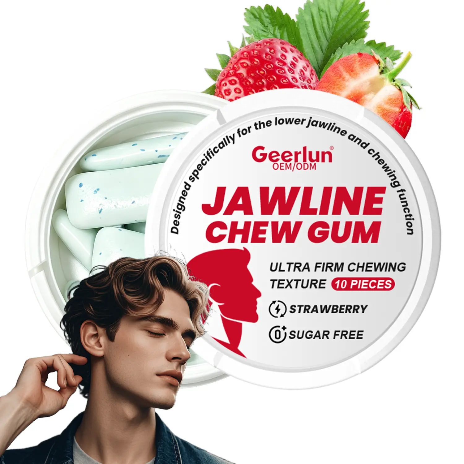 OEM Facial Muscle Training Chewing Gum