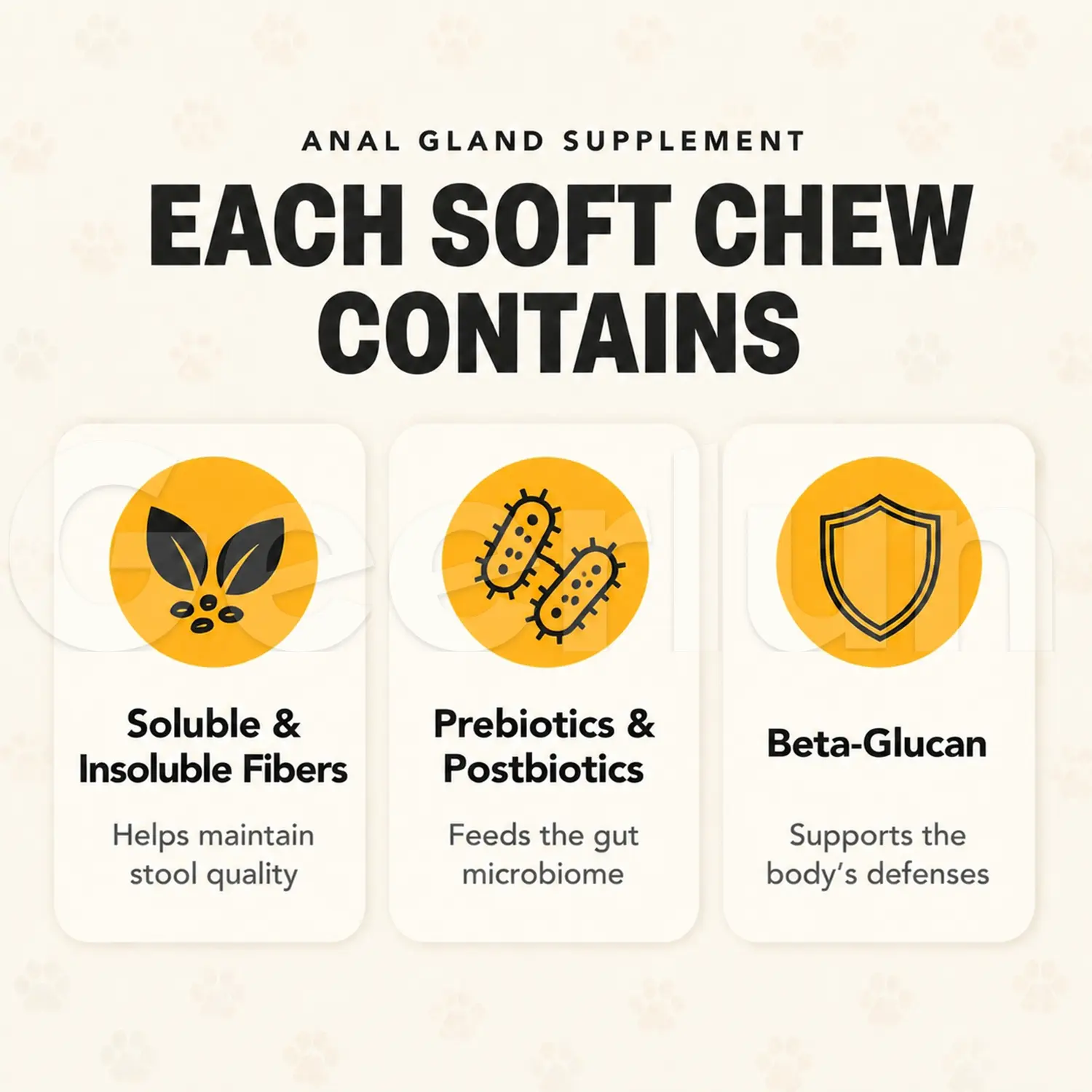 factory dog anal supplement