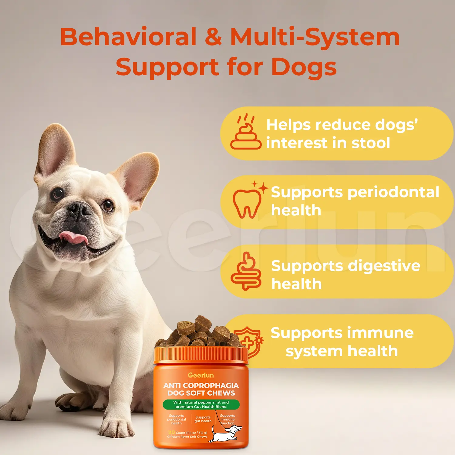 Custom Dog Digestive Soft Chews