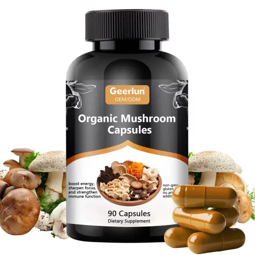 Factory OEM Organic Mushroom Capsules