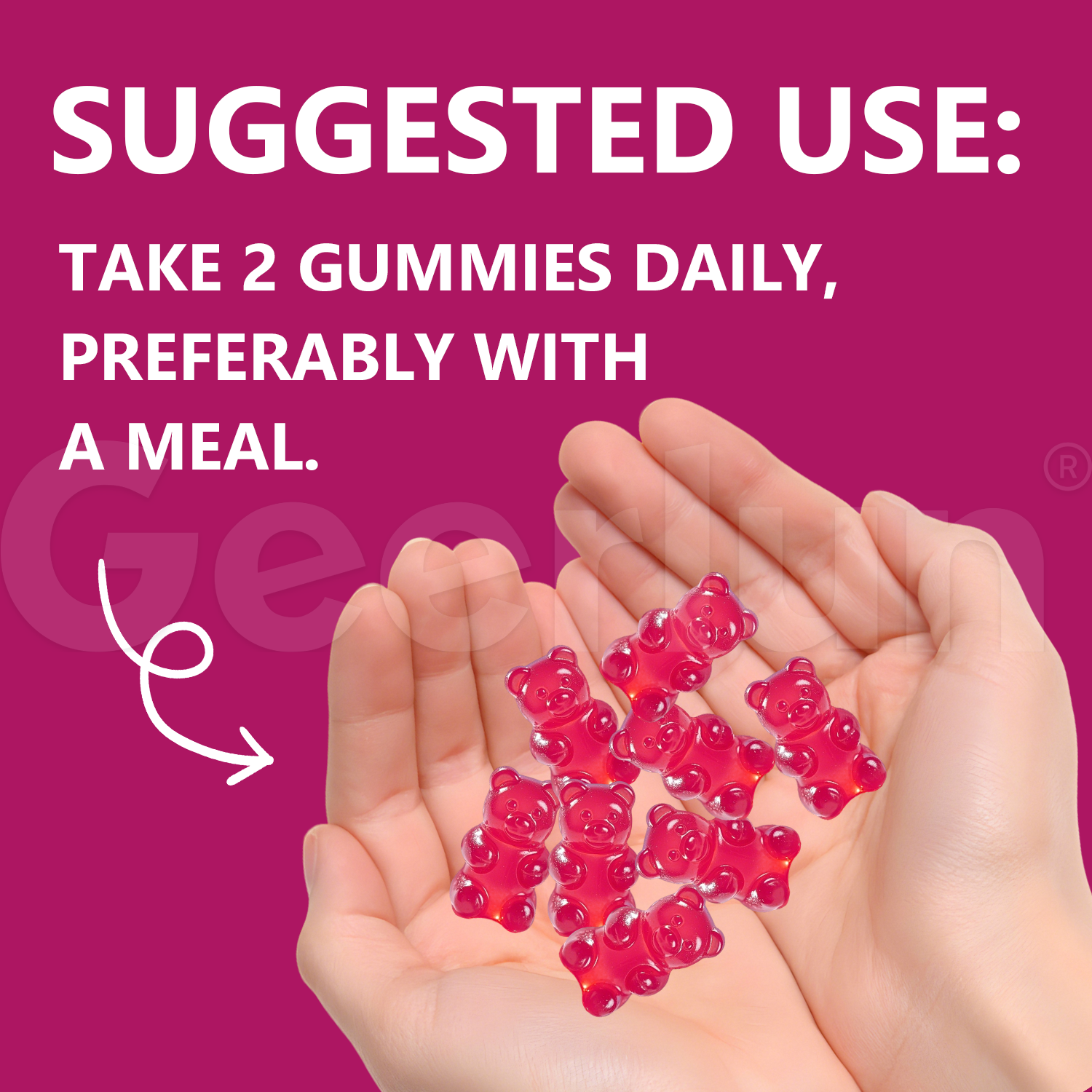 Vitamin D3 gummy contract manufacturing product with active lifestyle model wellness routine.png