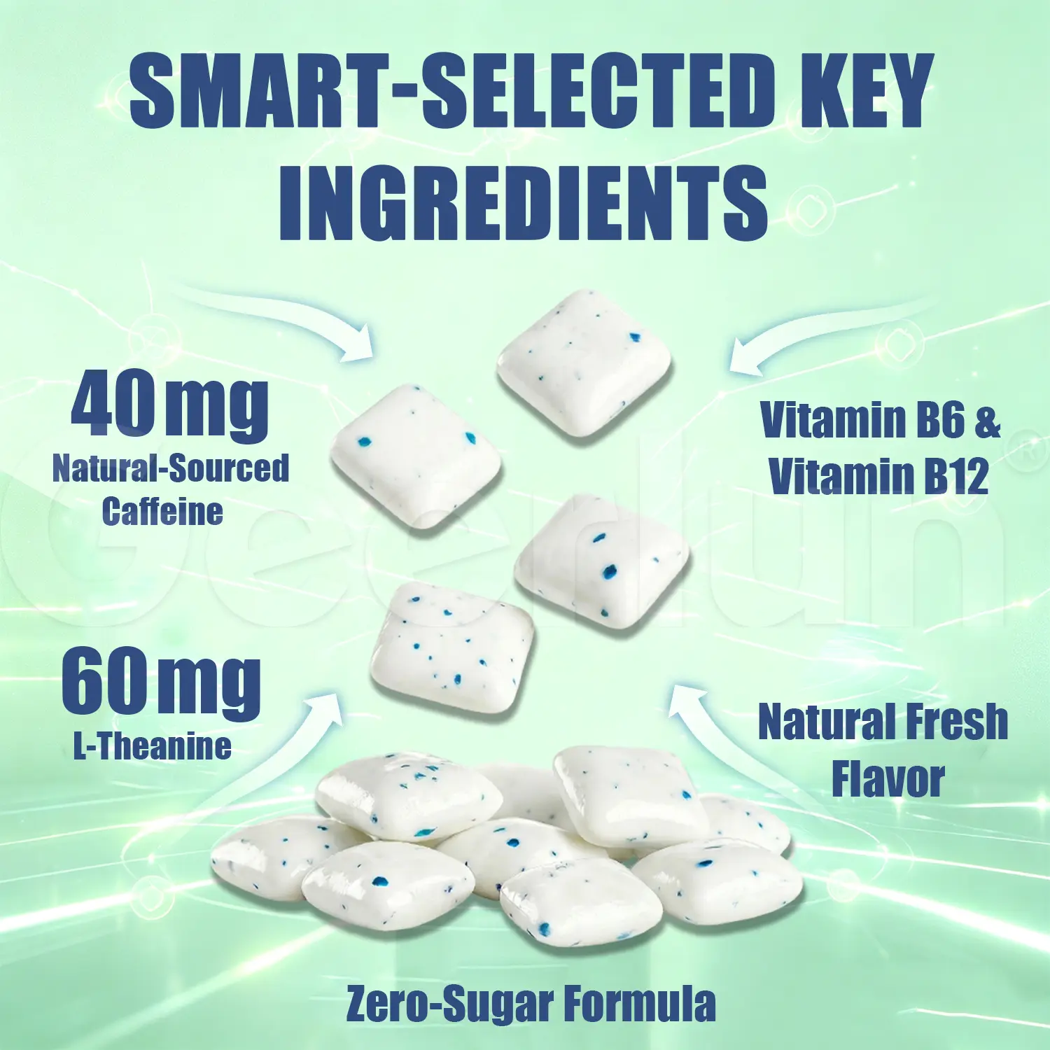 Factory Supply Nootropic Gum