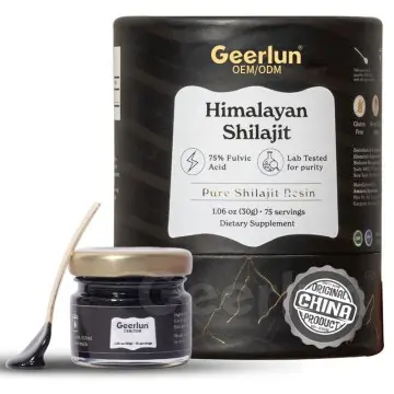 High Potency Pure Himalayan Shilajit Resin