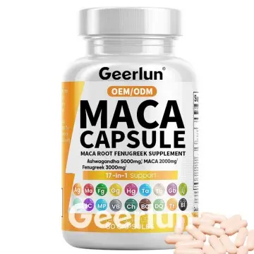 Maca capsules for men enhancement