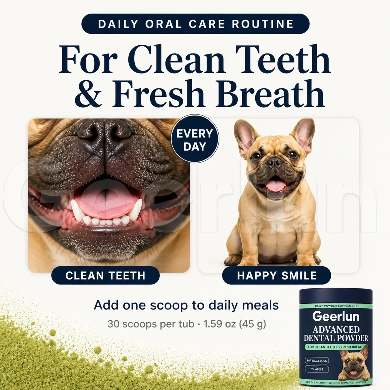 wholesale dog fresh breath powder