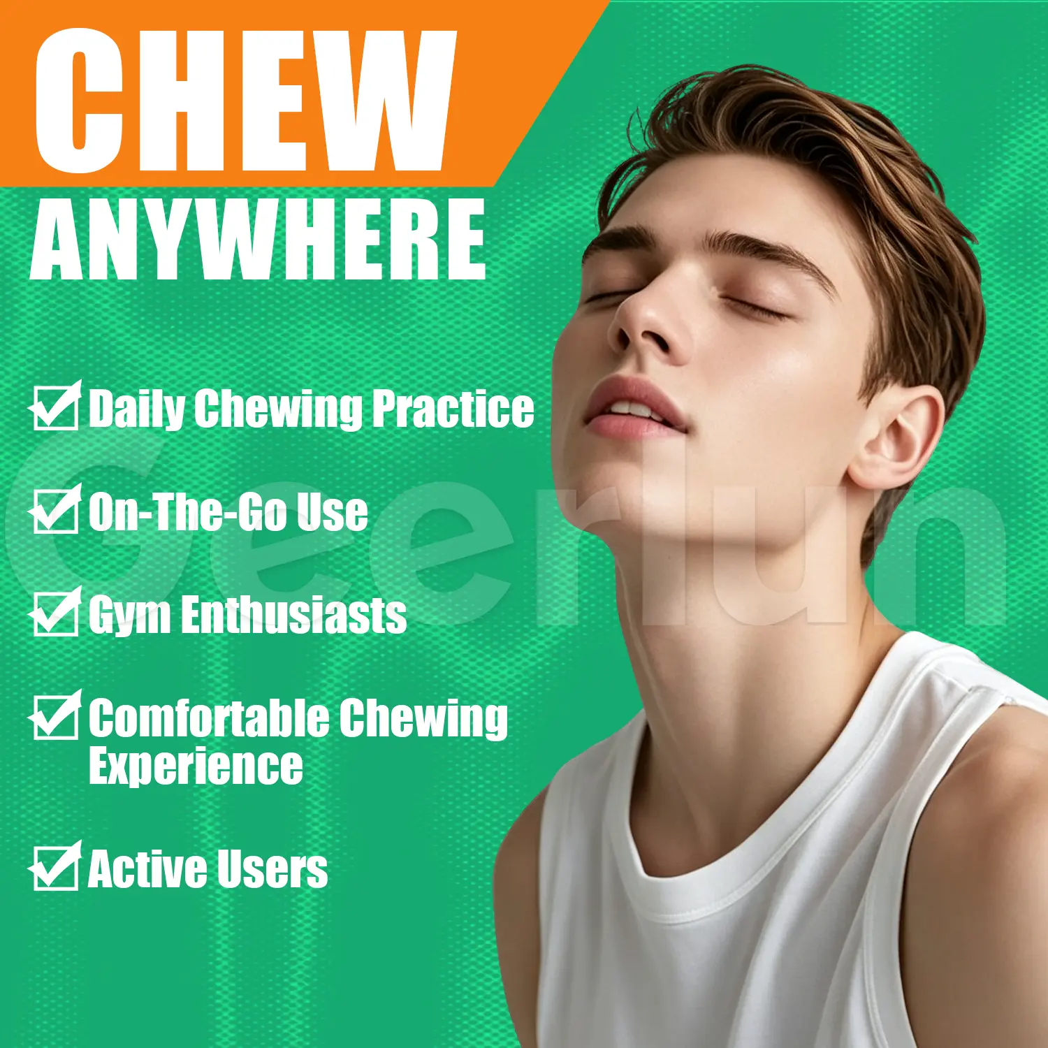 Custom Mastic Jaw Exercise Gum