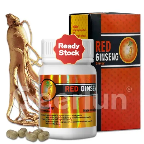 Red Ginseng Energy Capsules Weight Loss Supplement