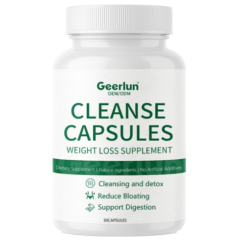 Natural Detox Fat Burner Vegan Slimming Capsules