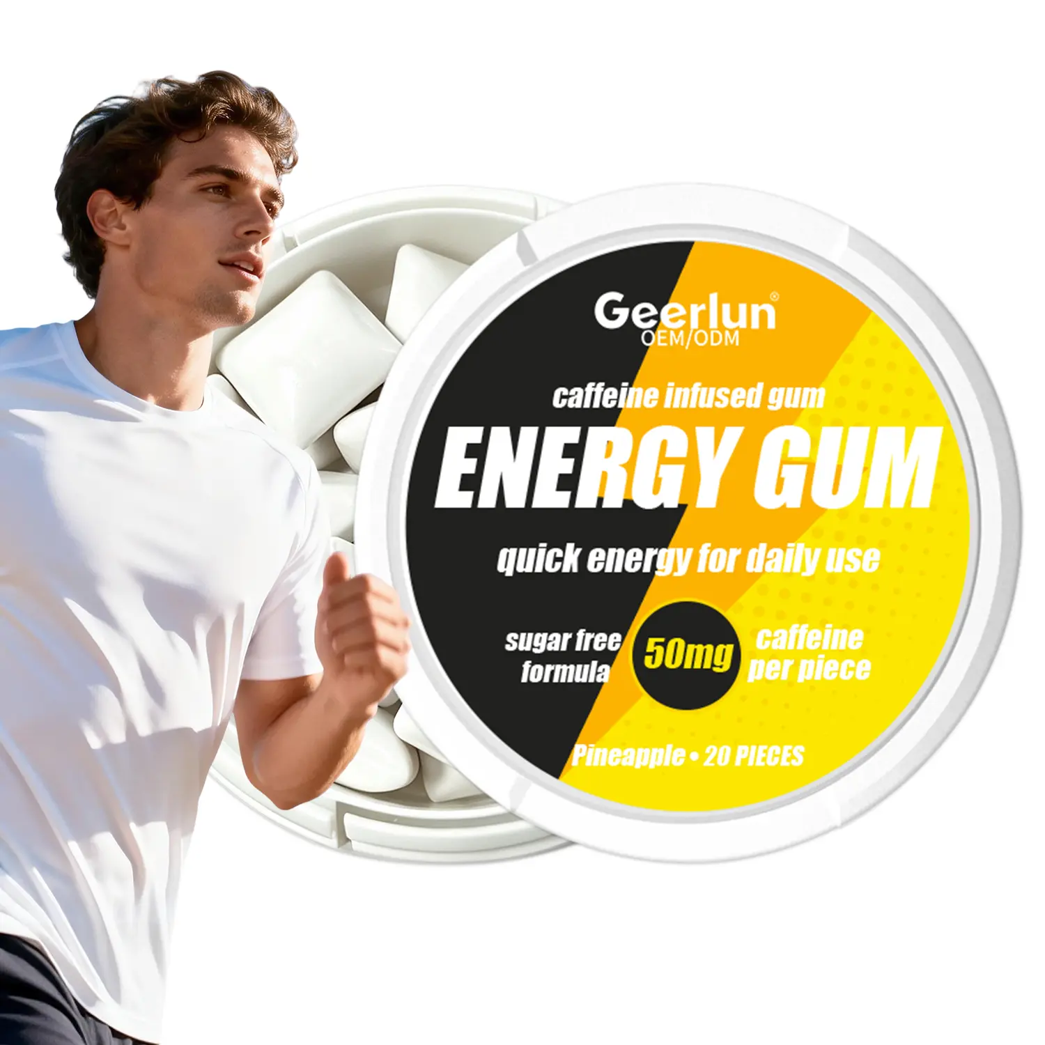 Wholesale L‑Theanine Chewing Gum