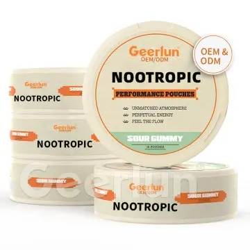 Nootropic Caffeine Energy Pouches