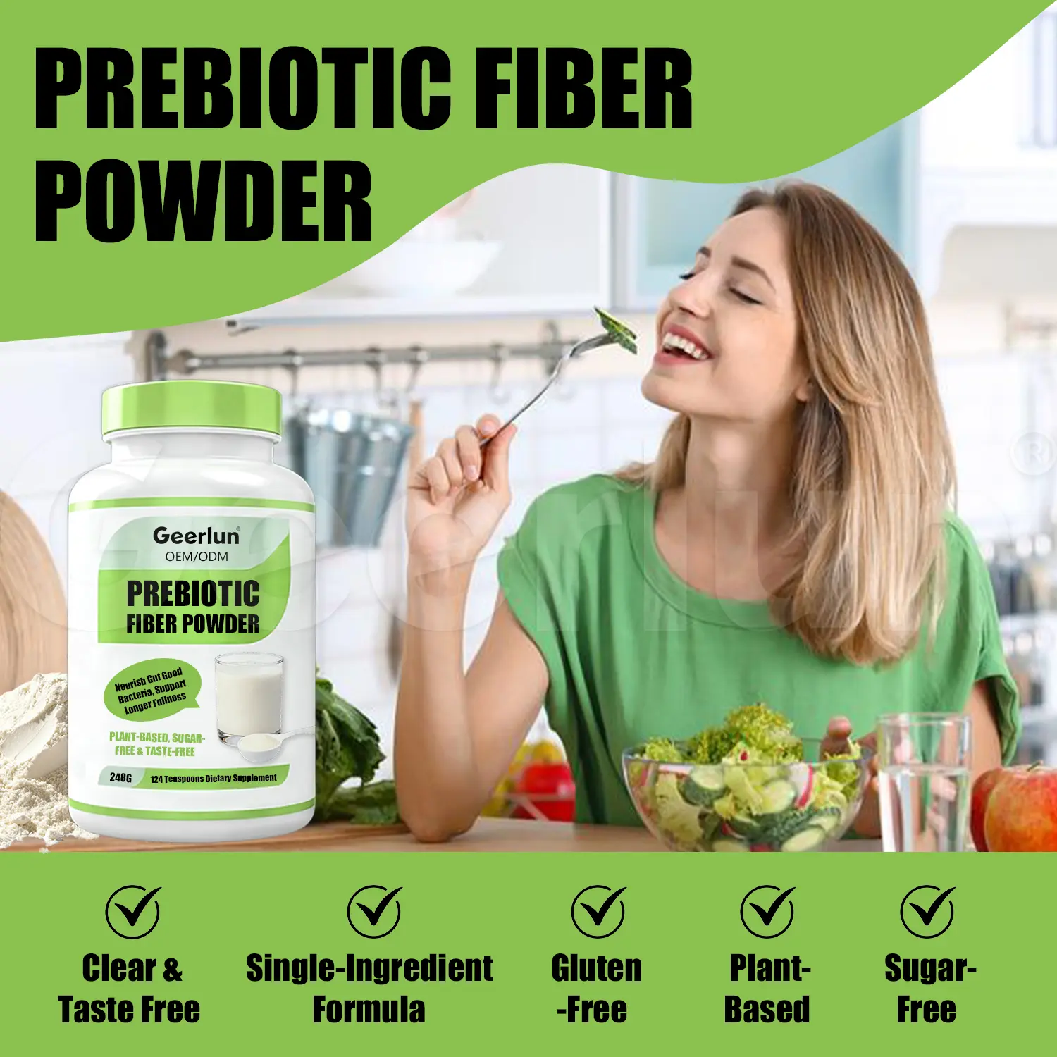 Private label dietary fiber