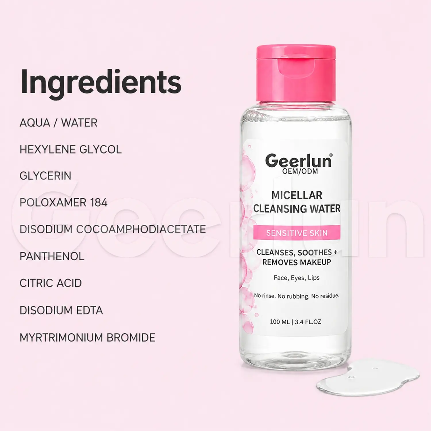 private label micellar water