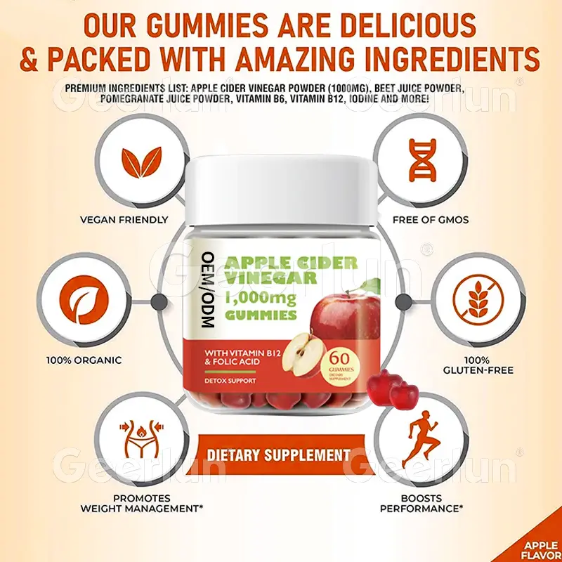 Apple cider vinegar weight loss Gummies (4)