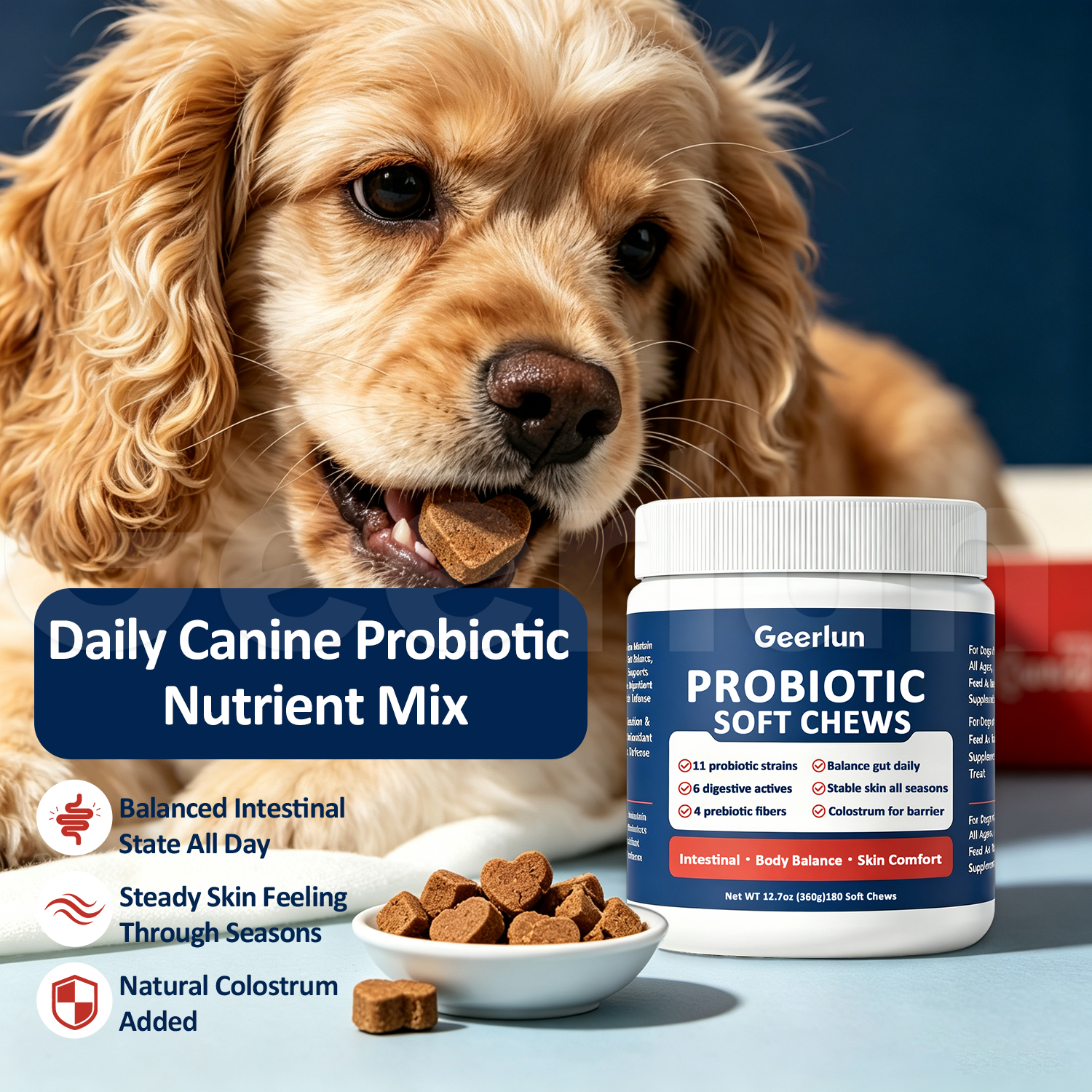 Custom Canine Gut Health Supplements