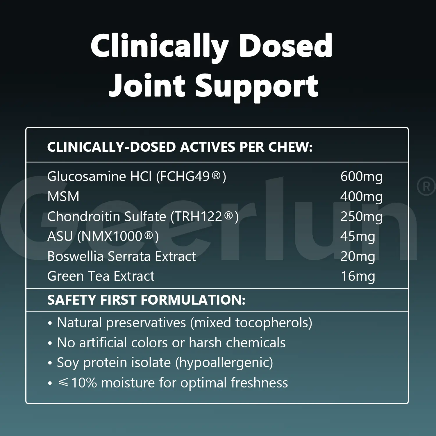 OEM Chondroitin Dog Joint Treats