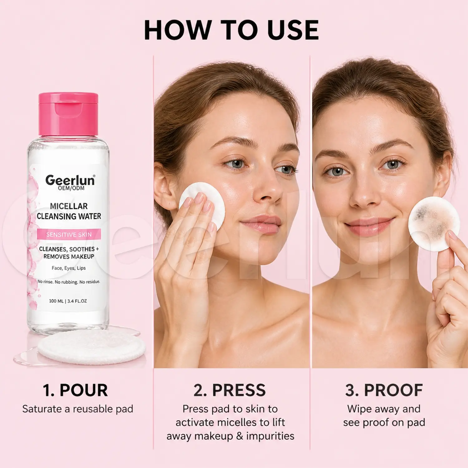 custom sensitive skin cleanser