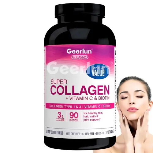 Glutathione collagen vitamin c tablets
