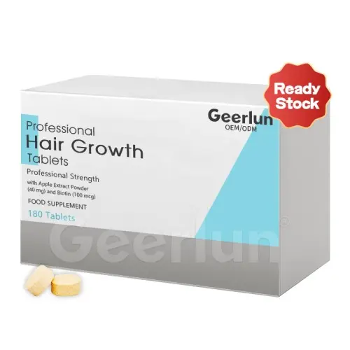 Hair growth and thickness vitamin biotin tablets