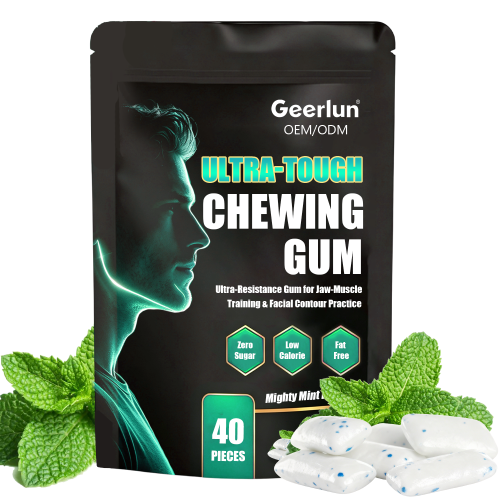 OEM Hard Chewing Gum for Jawline