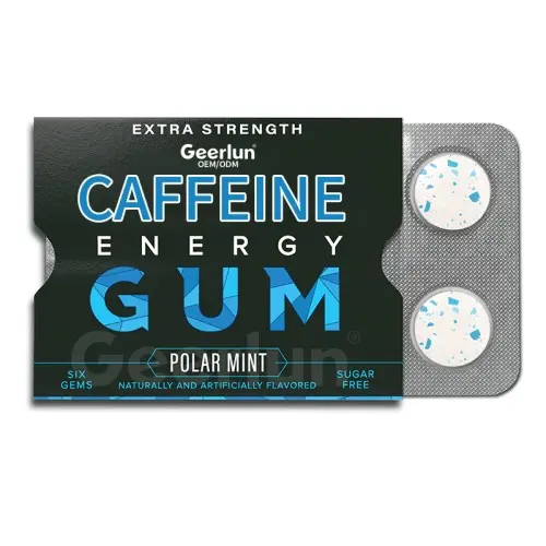 Nootropic Caffeine Energy Chewing Gum