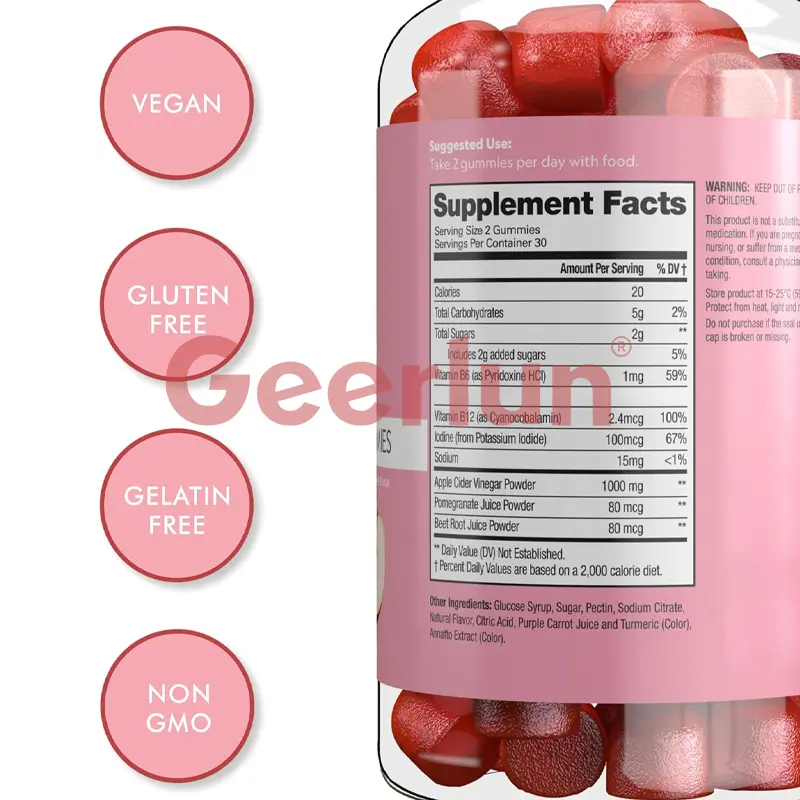 Our apple cider vinegar gummies are a delicious and healthful indulgence