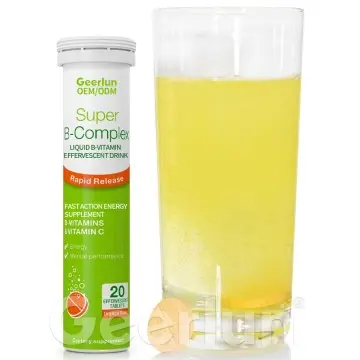 Instant Super B Complex Effervescent Drink Tablets