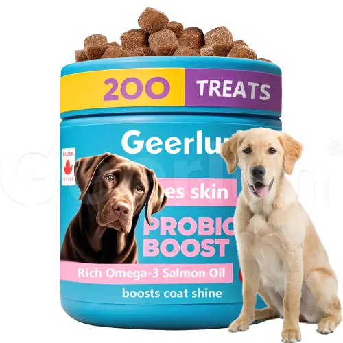 Wholesale Dog Skin & Coat Support Soft Chews
