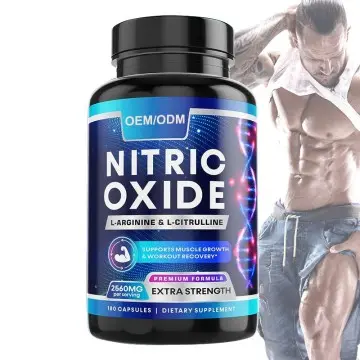 Maca Root Nitric Oxide Capsules L-Arginine Supplements