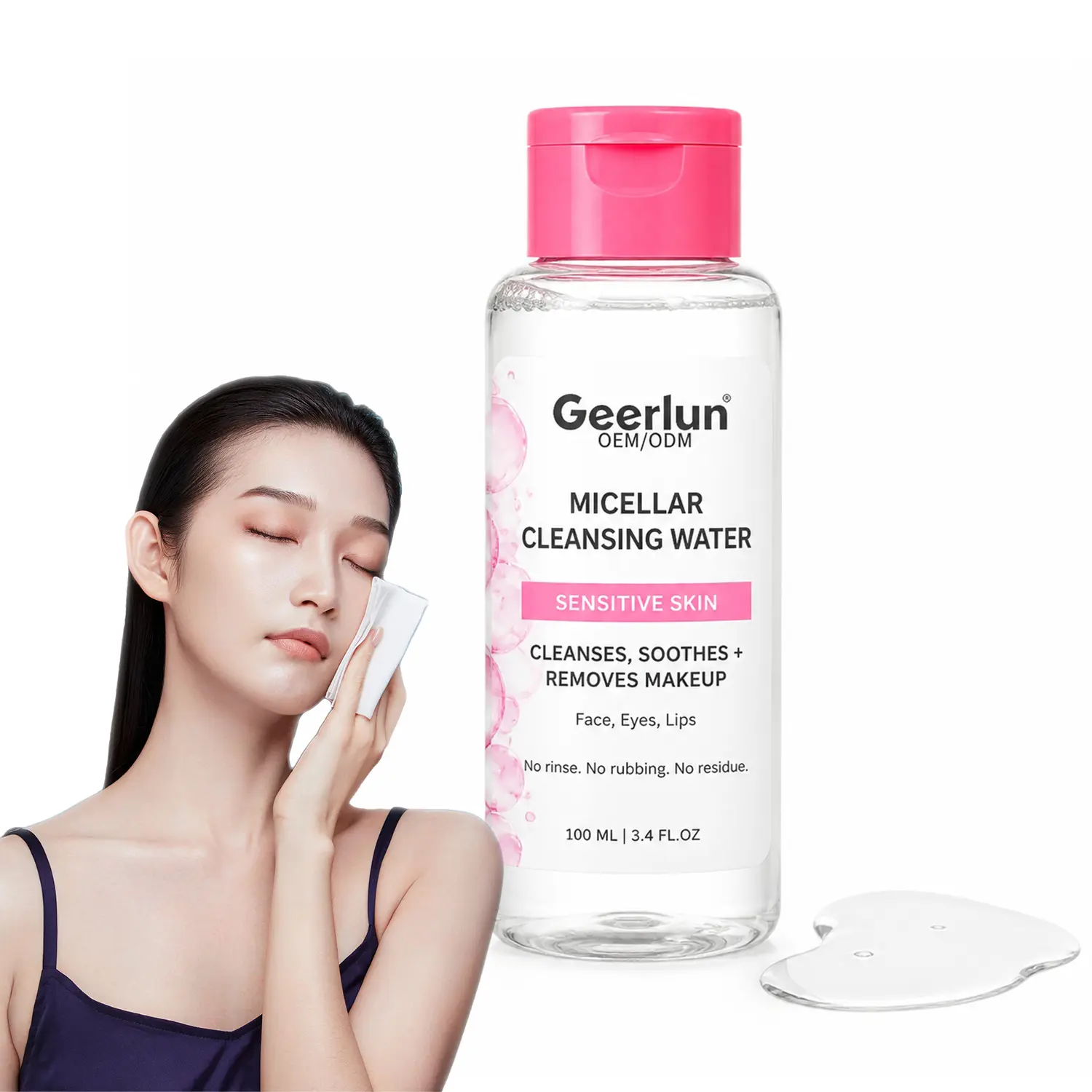 Sensitive Skin Micellar Cleansing Water Customize