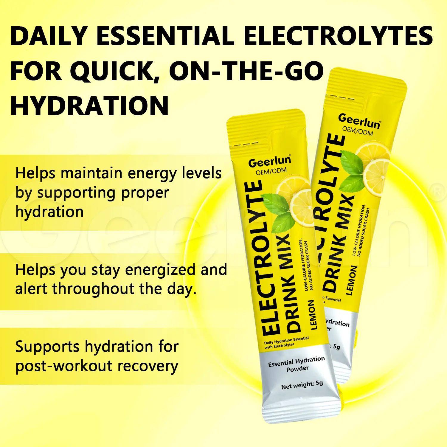 Sports recovery drink mix