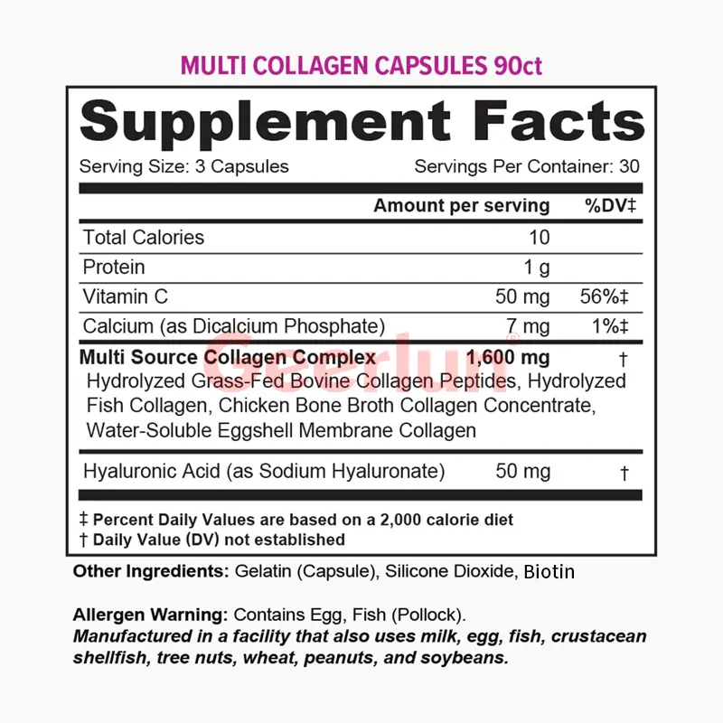 Advanced Glutathione Collagen Complex Capsules (3)