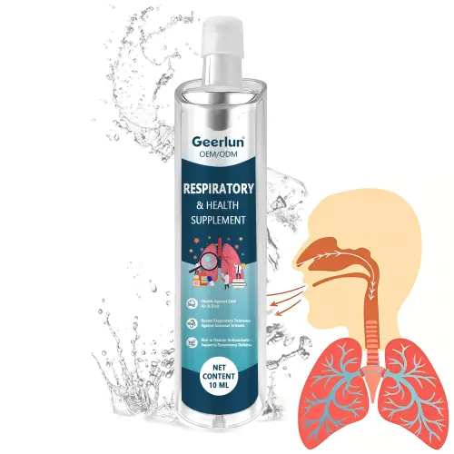 OEM Liquid Human Respiratory Health Supplement Drops