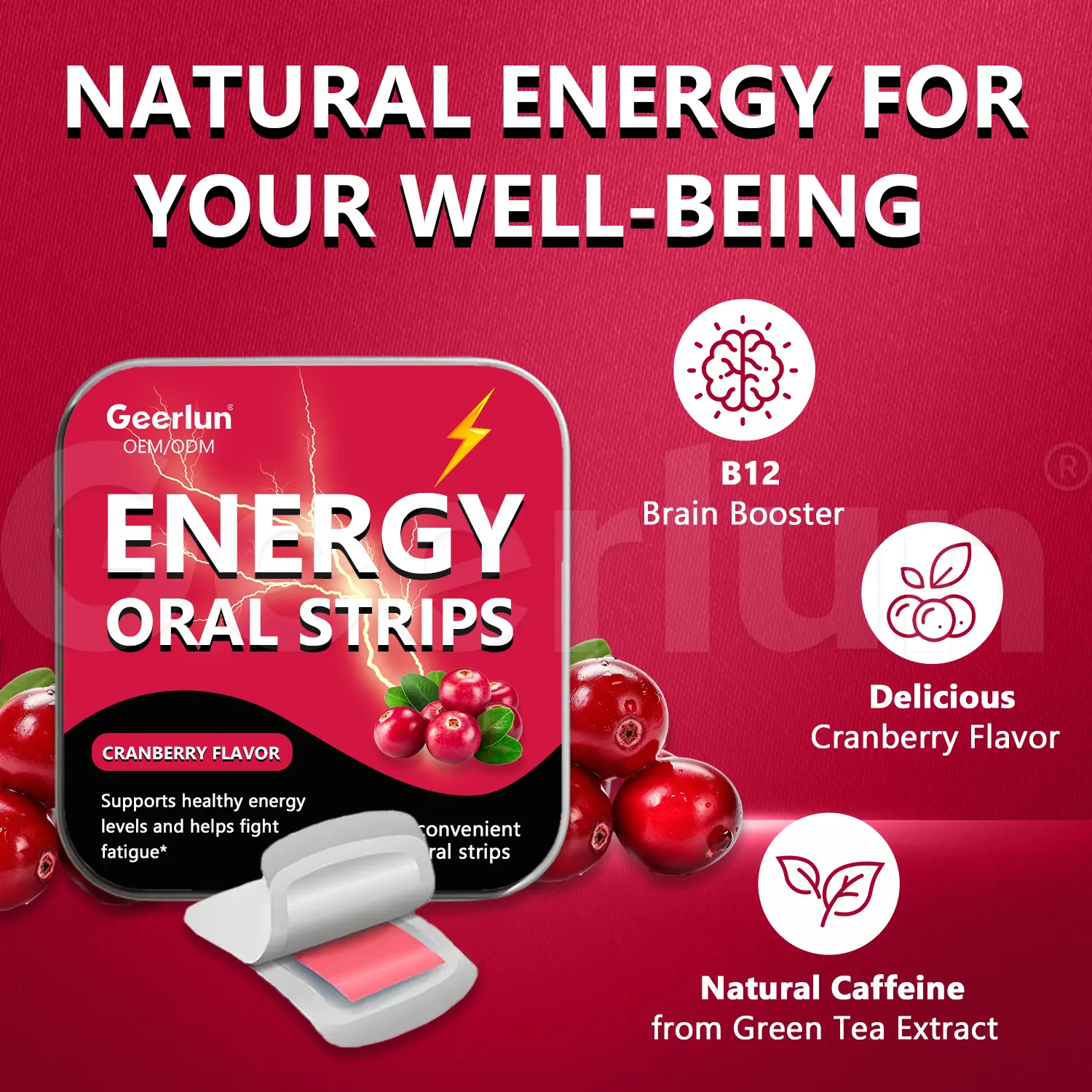 Custom Brain Boost Dissolving Strips