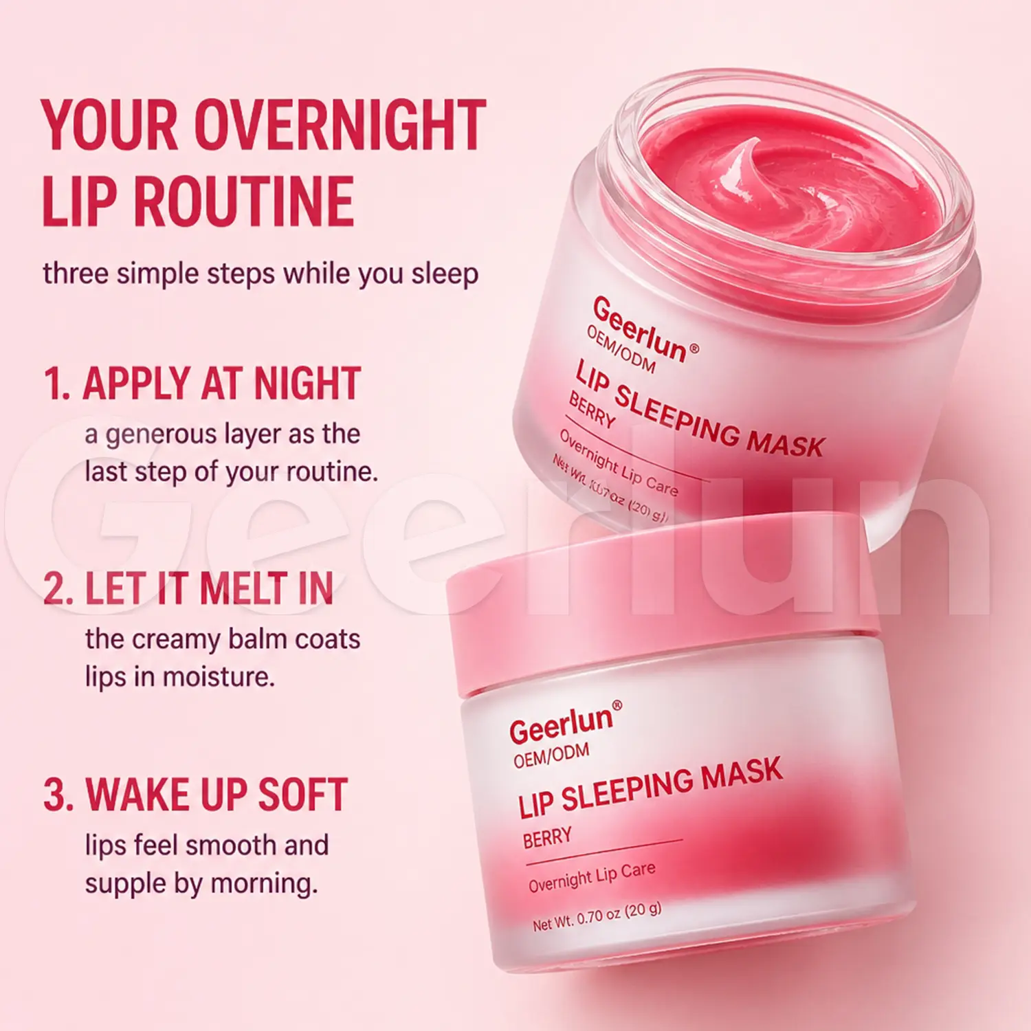 factory supply lip sleep mask