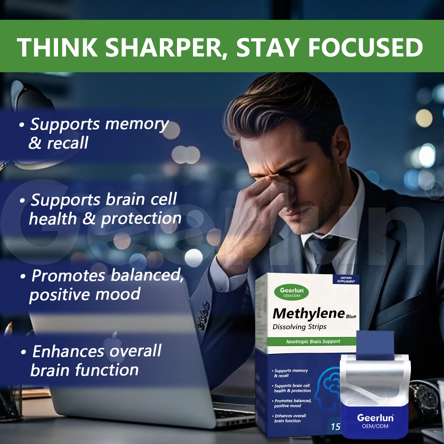 OEM Fast‑Dissolve Brain Strips