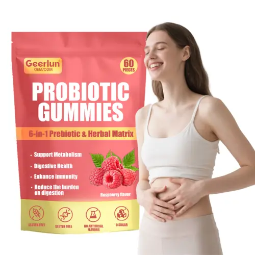 Custom Logo 6-in-1 Probiotic Gummies