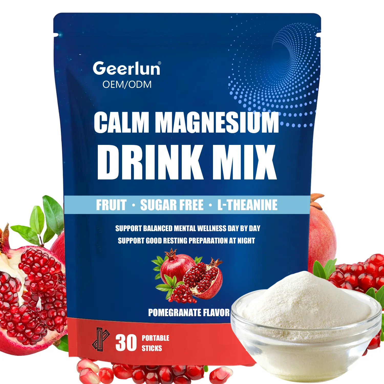 OEM Wholesale Calm Magnesium Powder Sticks