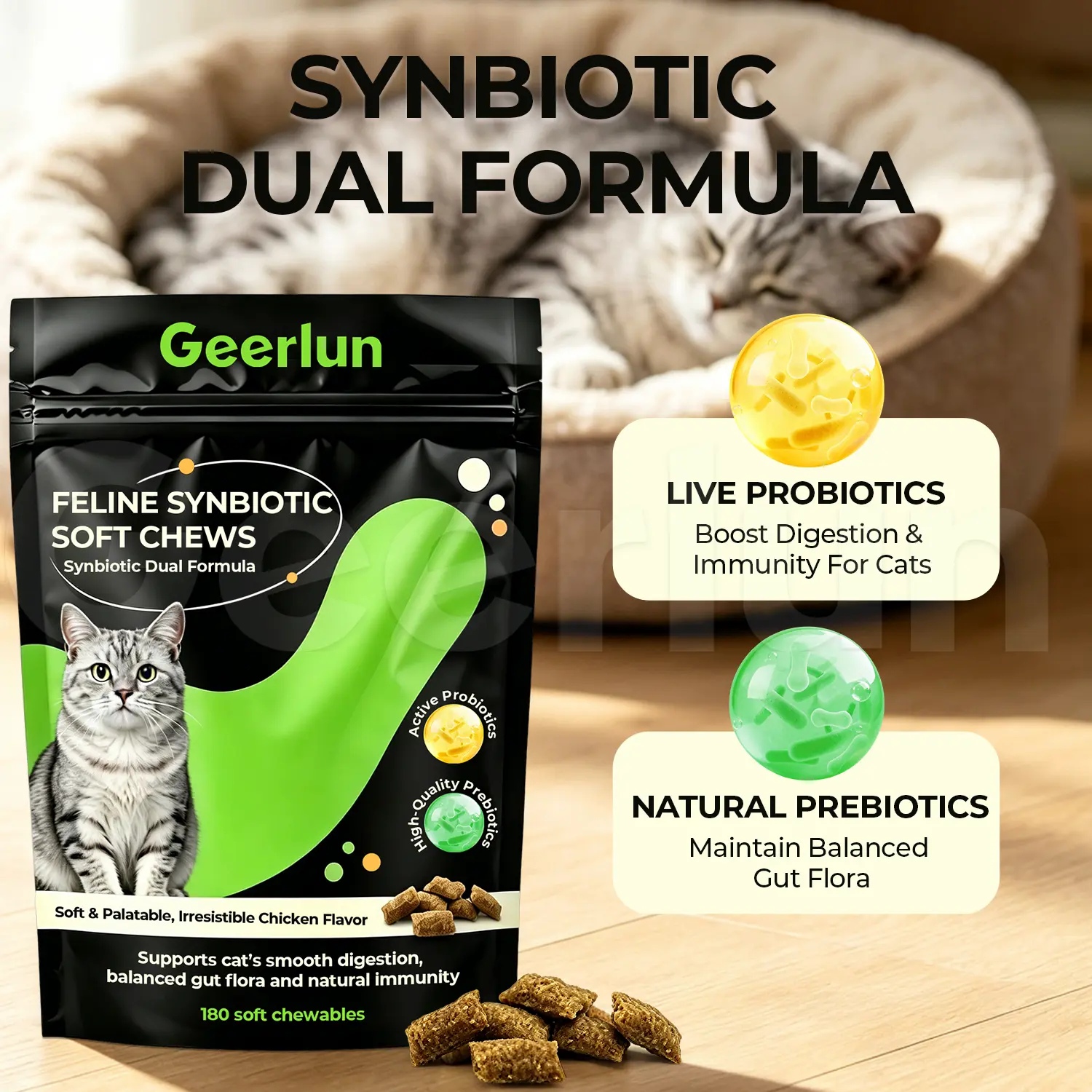 Custom Cat Immune Gut Wellness Treats