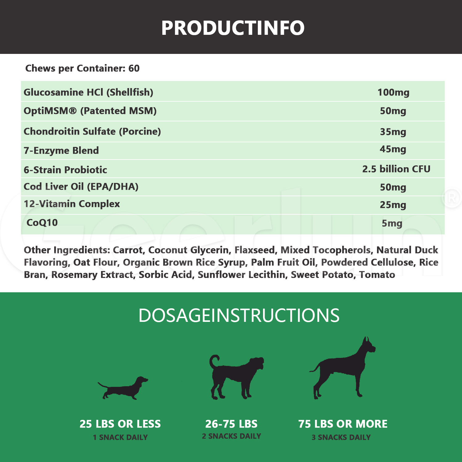 Wholesale Pet Multivitamin Supplements