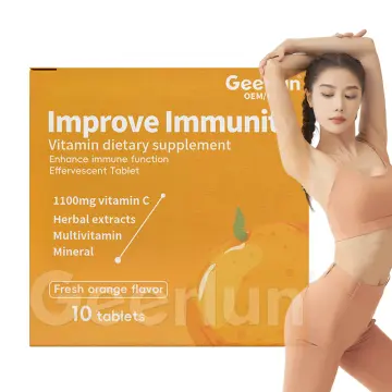 Herbal Supplements Vitamin C Effervescent Tablet