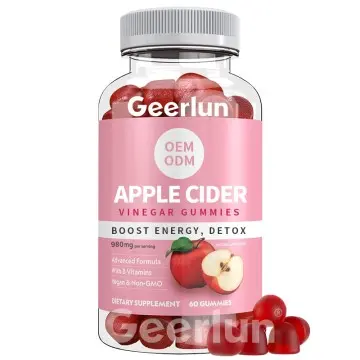 Sugar Free Vegan Apple Cider Vinegar Gummies