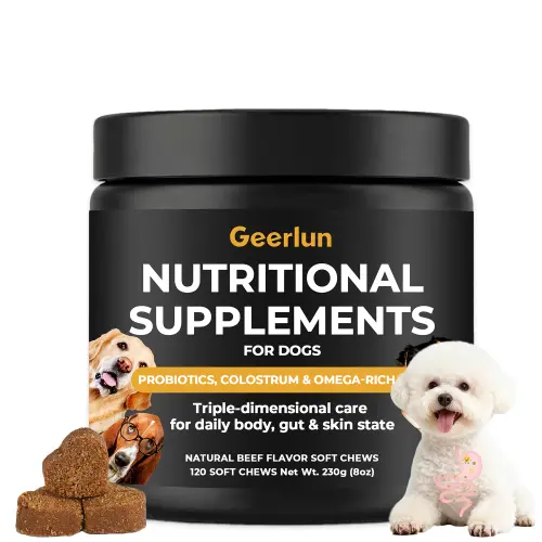 Custom Dog Nutritional Soft Chews Supplements