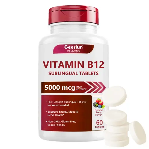 Wholesale Vitamin B12 Chewable Tablets for Mood