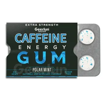 Nootropic Caffeine Energy Chewing Gum